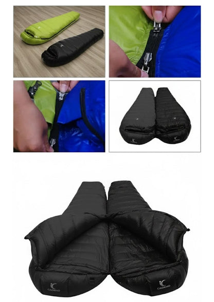 Sac de couchage ultraléger hiver 210×80 cm